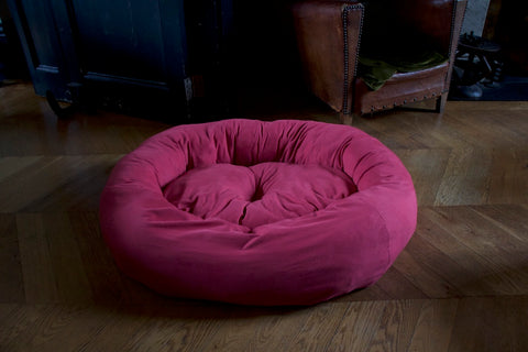 Stuff It Yourself Dusky Pink Dog Bed
