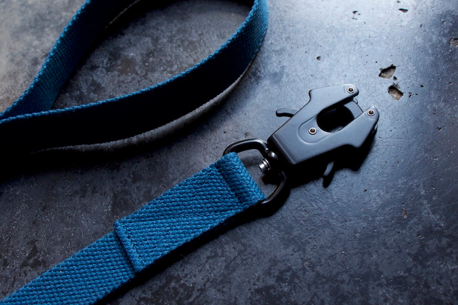 bluedogleadwithstrongsturdyclip