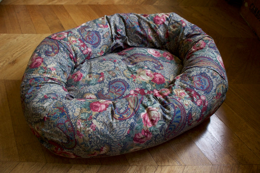 paisley dog bed for small dog