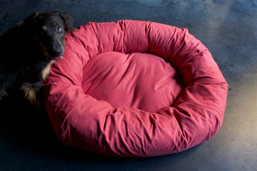 pink dog bed covers