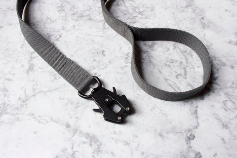 reliable grey dog lead