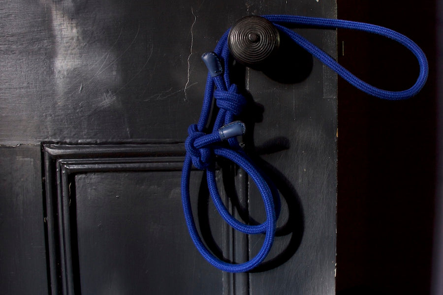 stylish rope dog lead