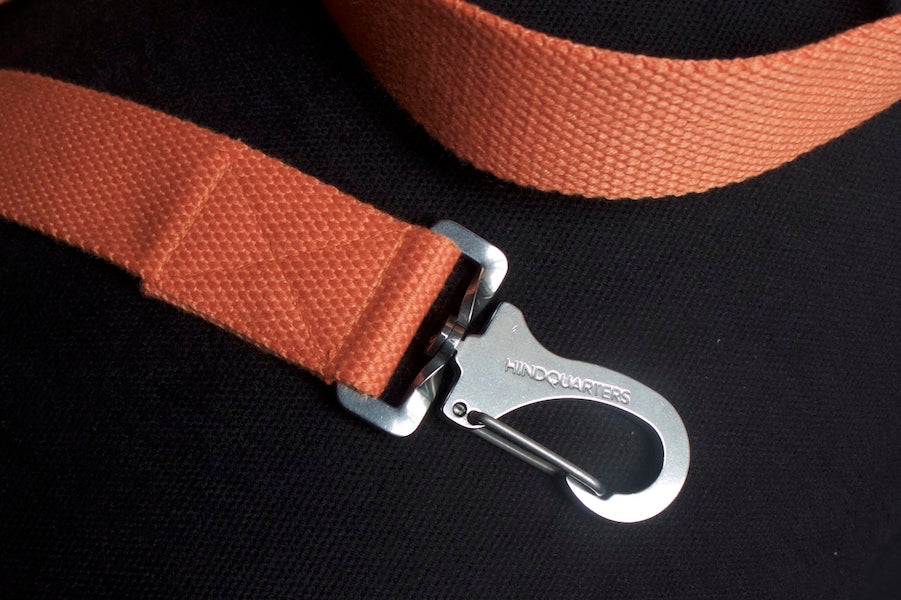 orange lead with sturdy clip