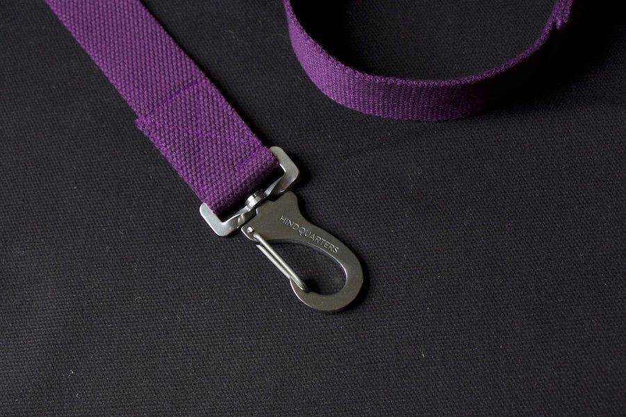 purple lead with steel clip